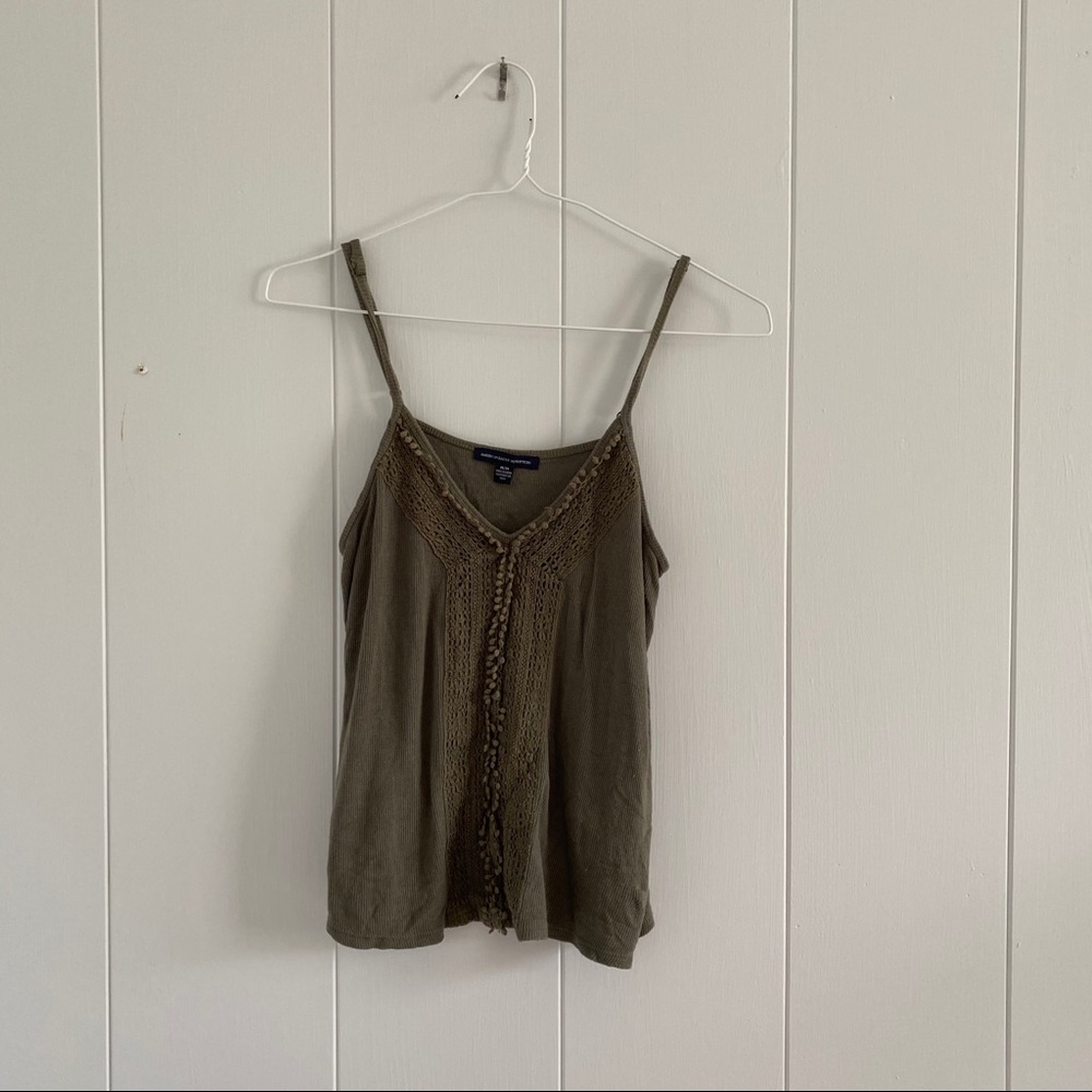 American Eagle Crochet Tank
